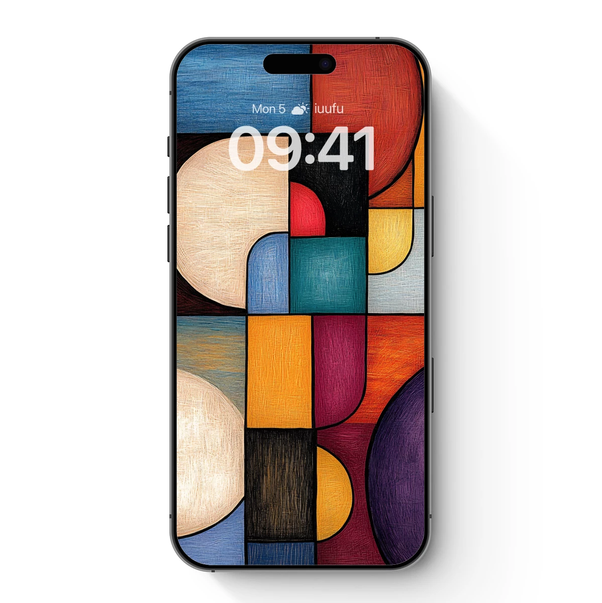 Geometric Harmony: A Modern Abstract Mosaic