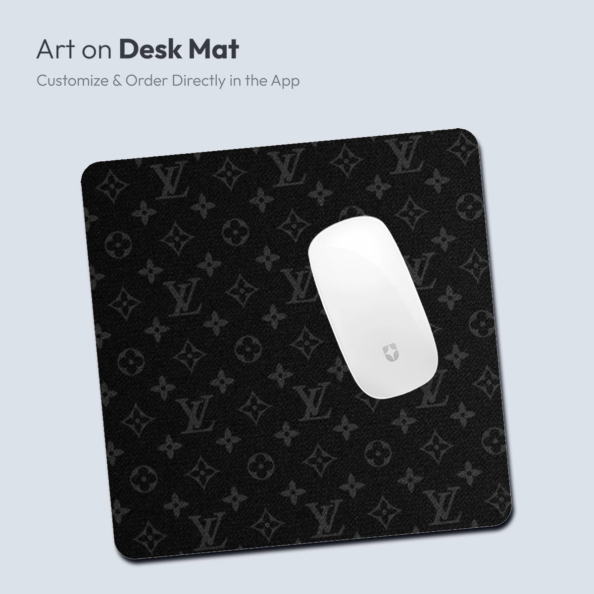 Monogram Elegance in Midnight Black - Image 3