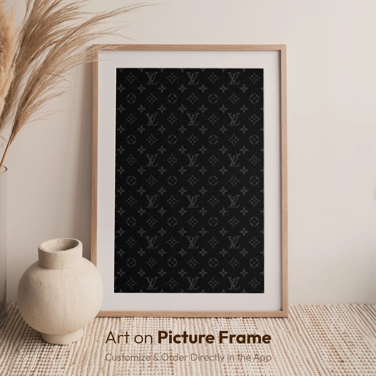 Monogram Elegance in Midnight Black - Image 6