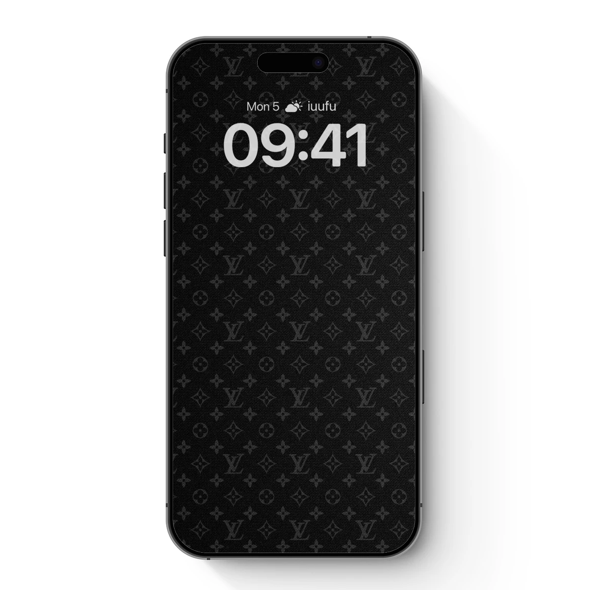 Monogram Elegance in Midnight Black - Image 7