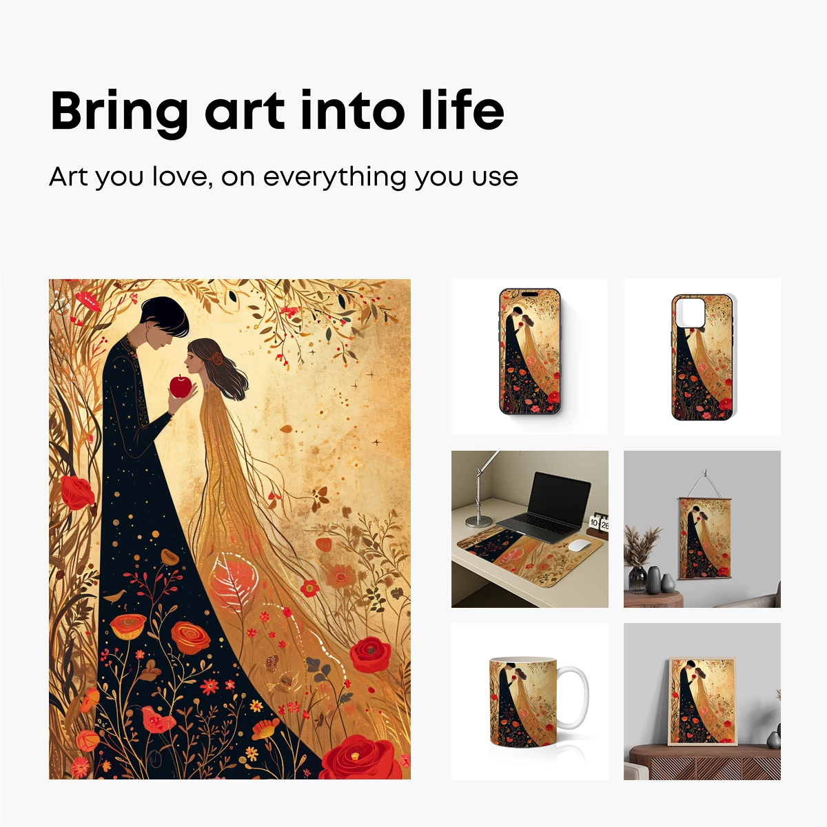 Enchanted Garden Romance: A Floral Tale - Image 2