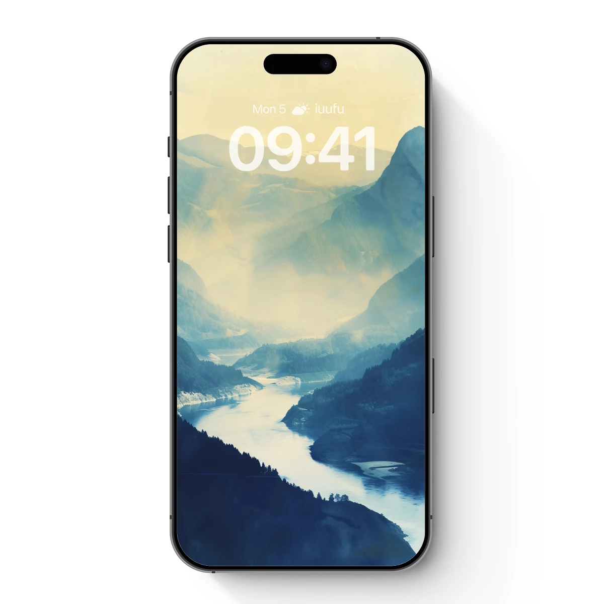 Misty Mountain Serenity: A Luminous River Odyssey