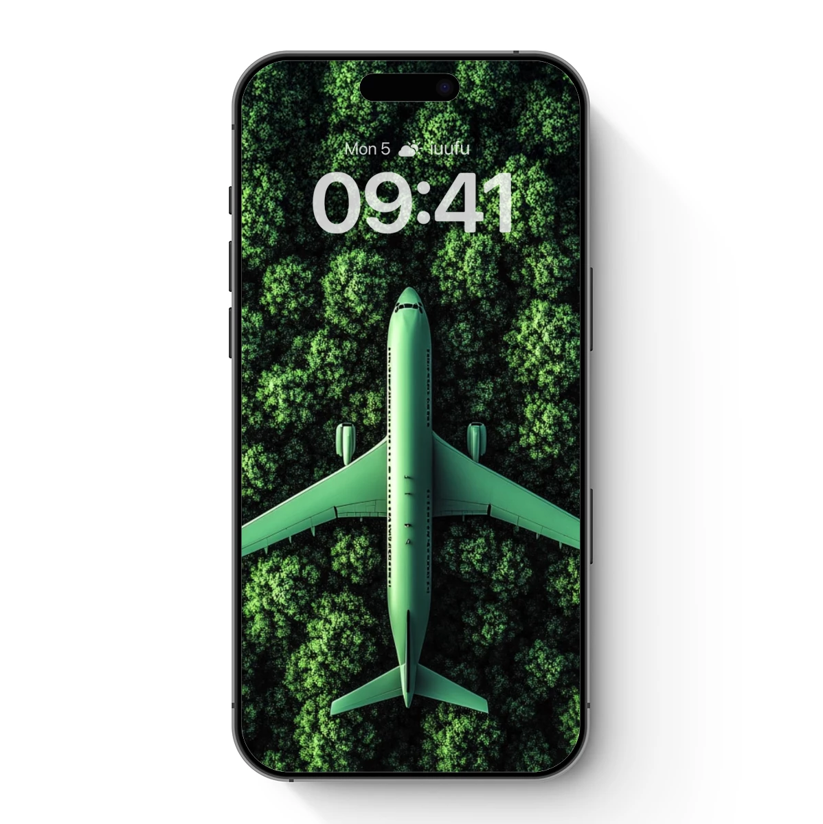 Emerald Plane Soaring Over Verdant Forest Canopy Emerald Plane Soaring Over Verdant Forest Canopy