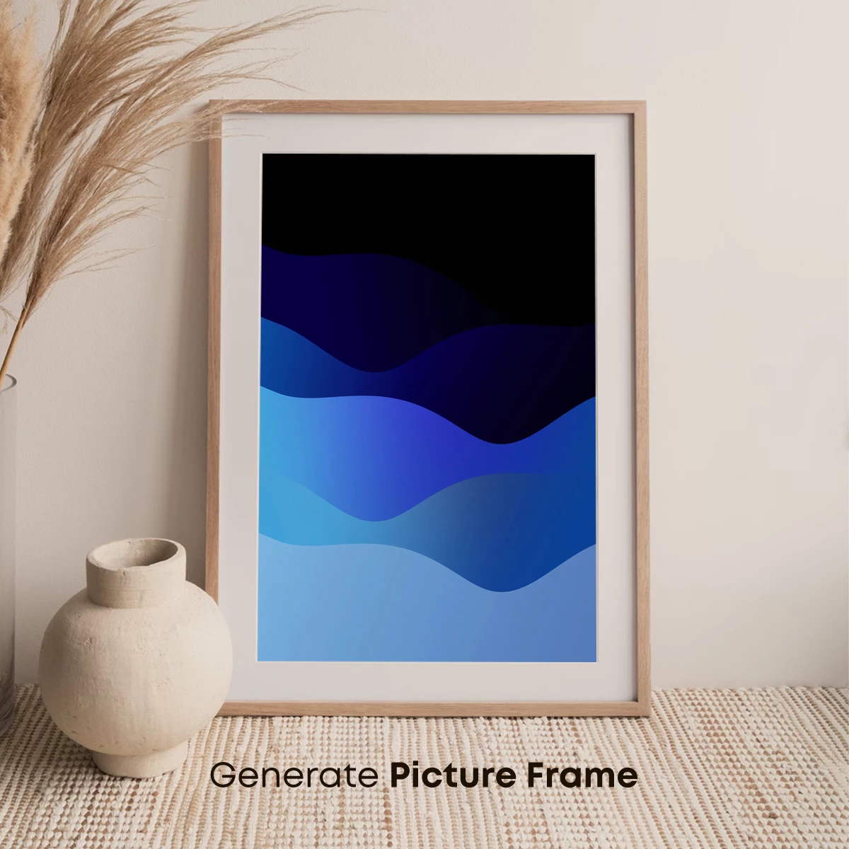 Ethereal Blue Waves: A Digital Ocean Symphony - Image 7