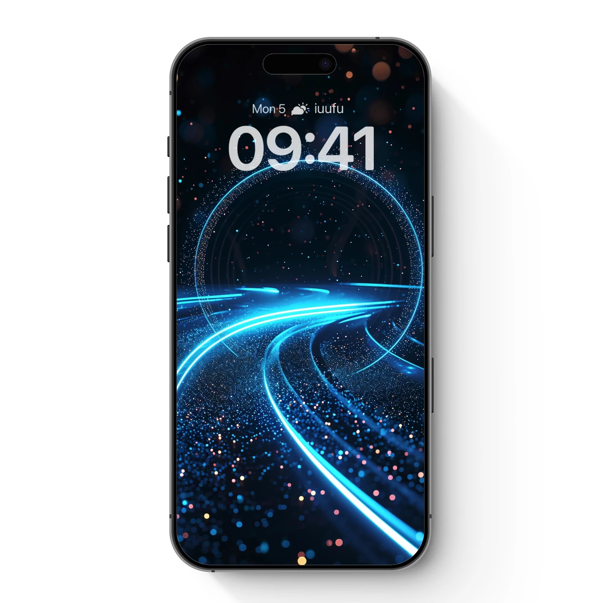 Neon Spiral Odyssey: Futuristic Light Trails