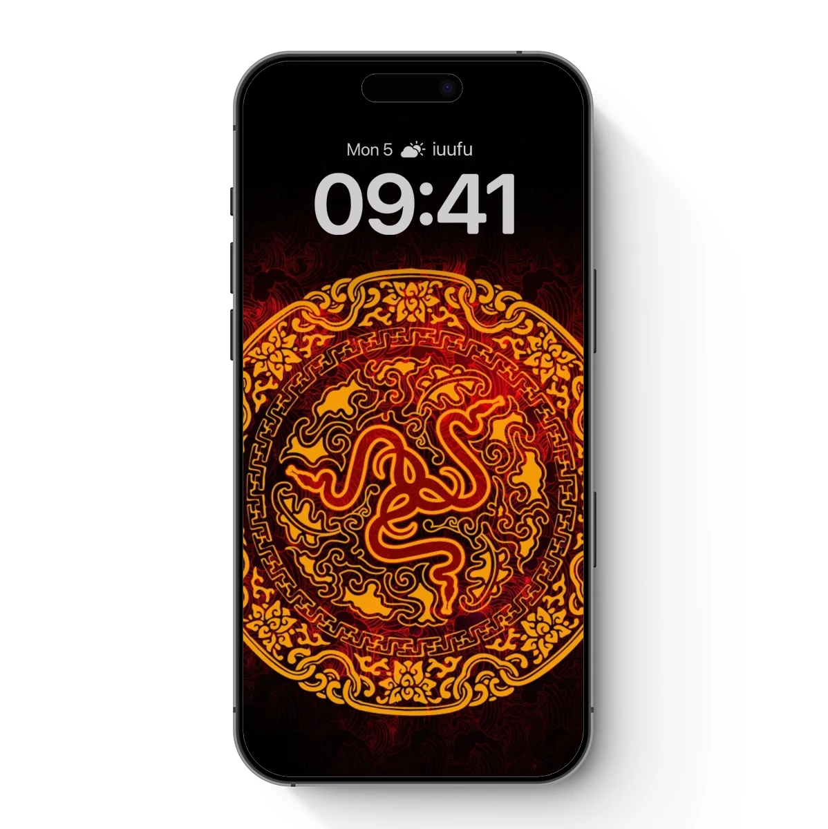 Fiery Dragon Mandala: Mythic Artistry Fiery Dragon Mandala: Mythic Artistry