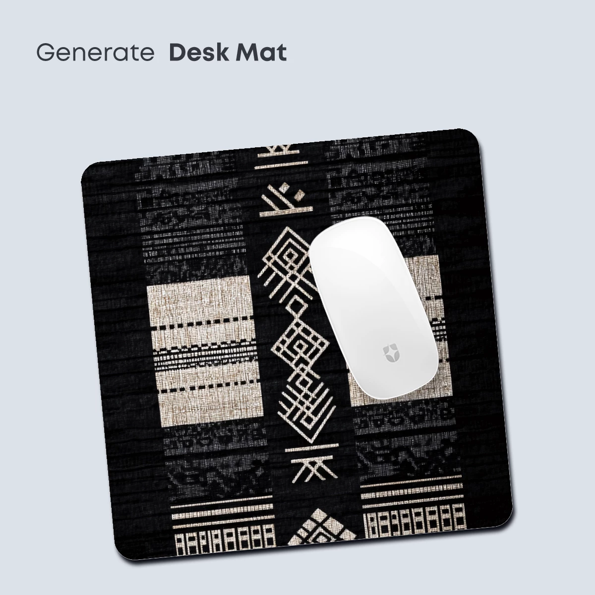 Geometric Tribal Odyssey: Monochrome Symmetry - Image 4