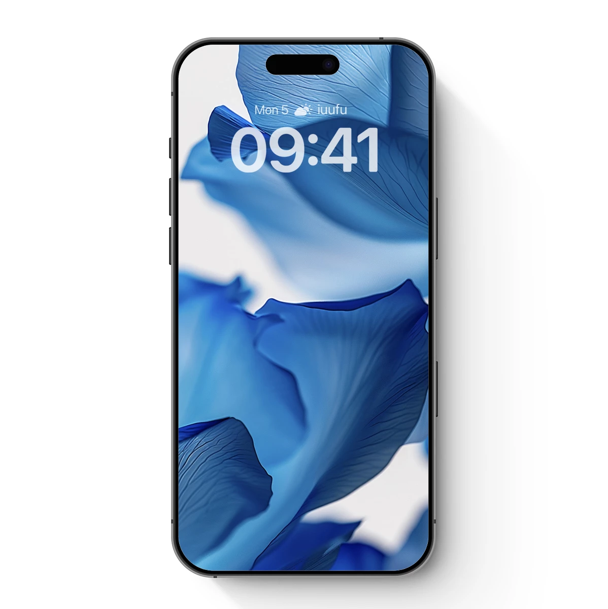 Ethereal Blue Petals: A Dance of Light and Shadow