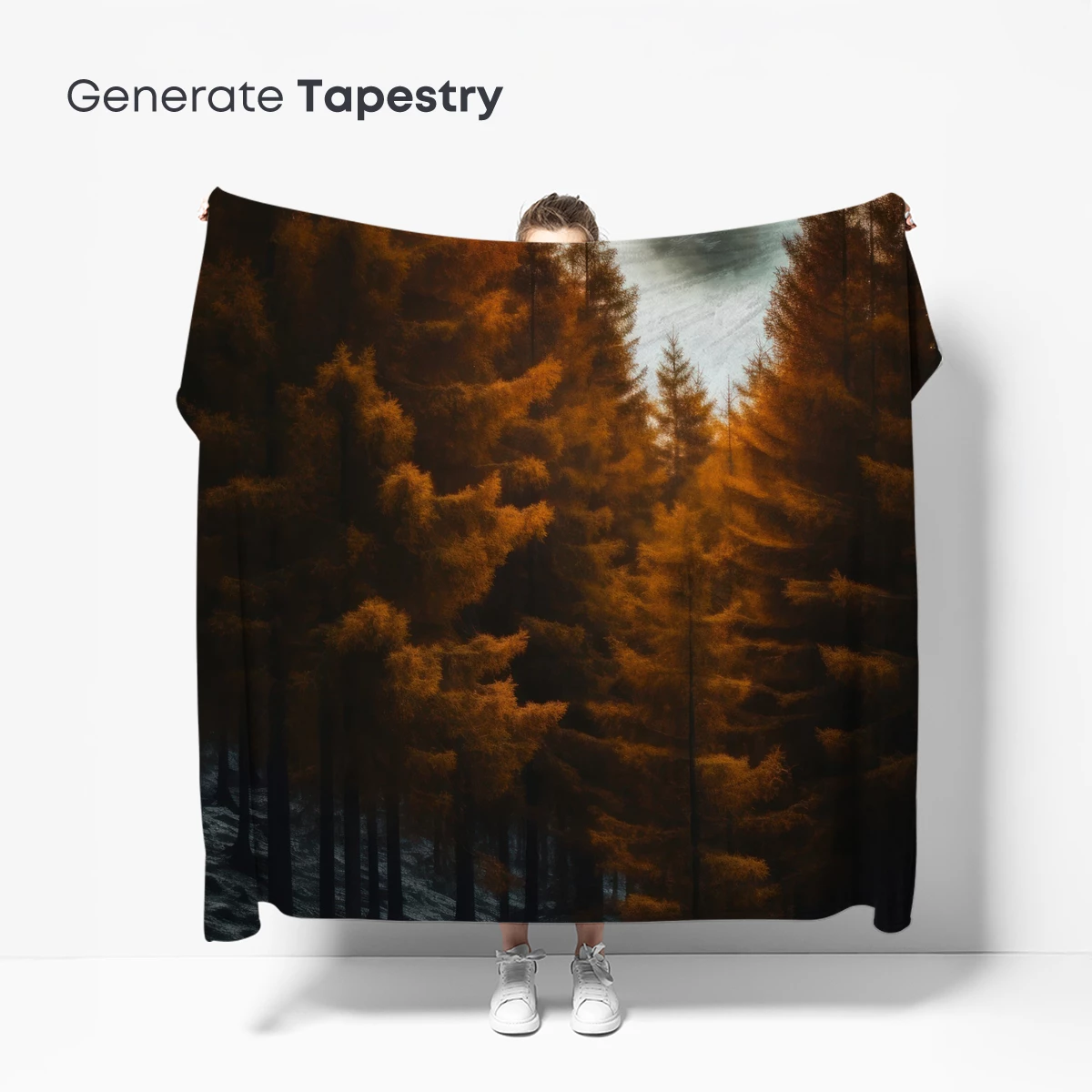 Golden Dawn in the Misty Forest - Image 5