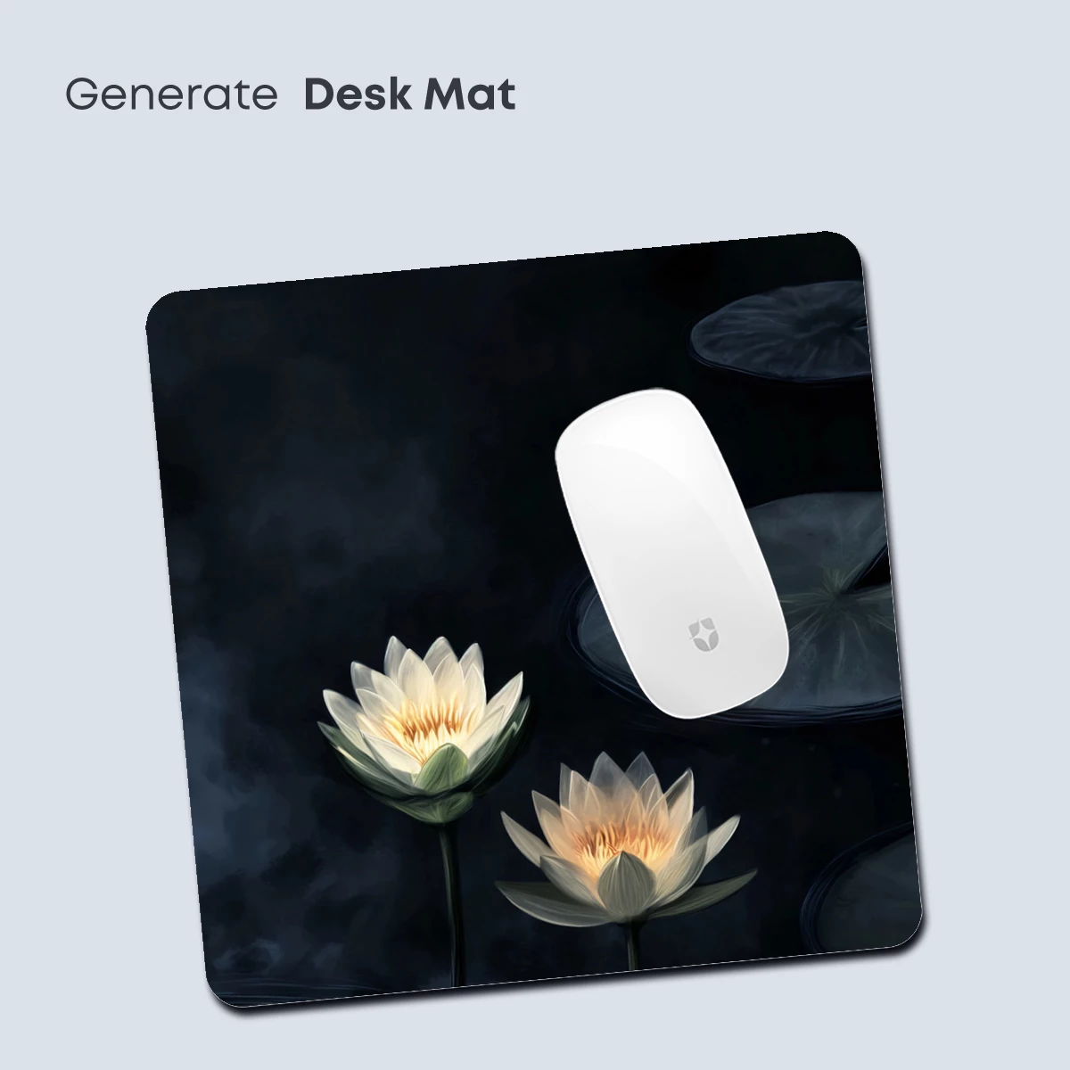 Ethereal Lotus Glow: Night Bloom Reflections - Image 4