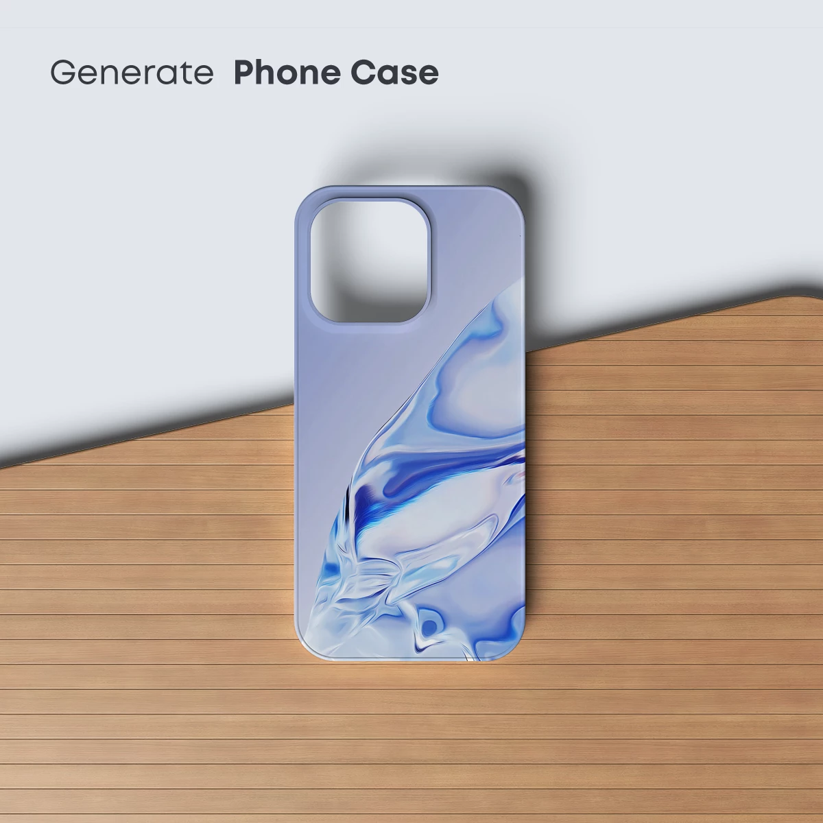 Ethereal Blue Marble Flow - Image 3