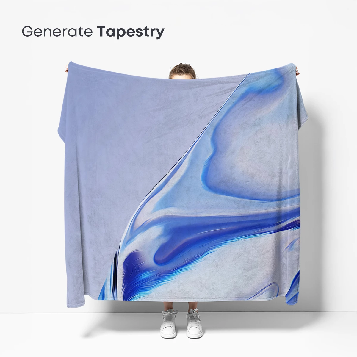 Ethereal Blue Marble Flow - Image 5