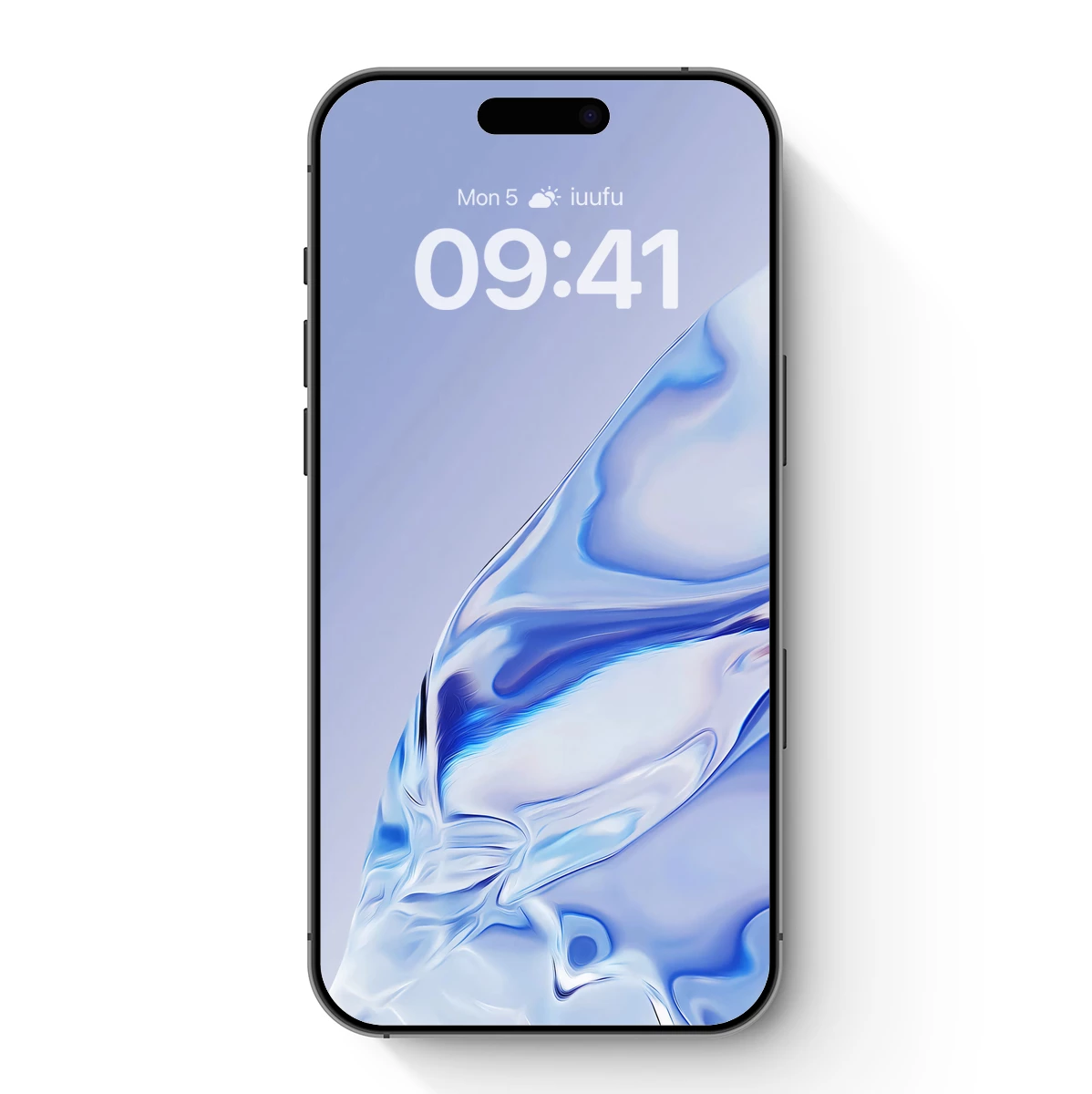 Ethereal Blue Marble Flow