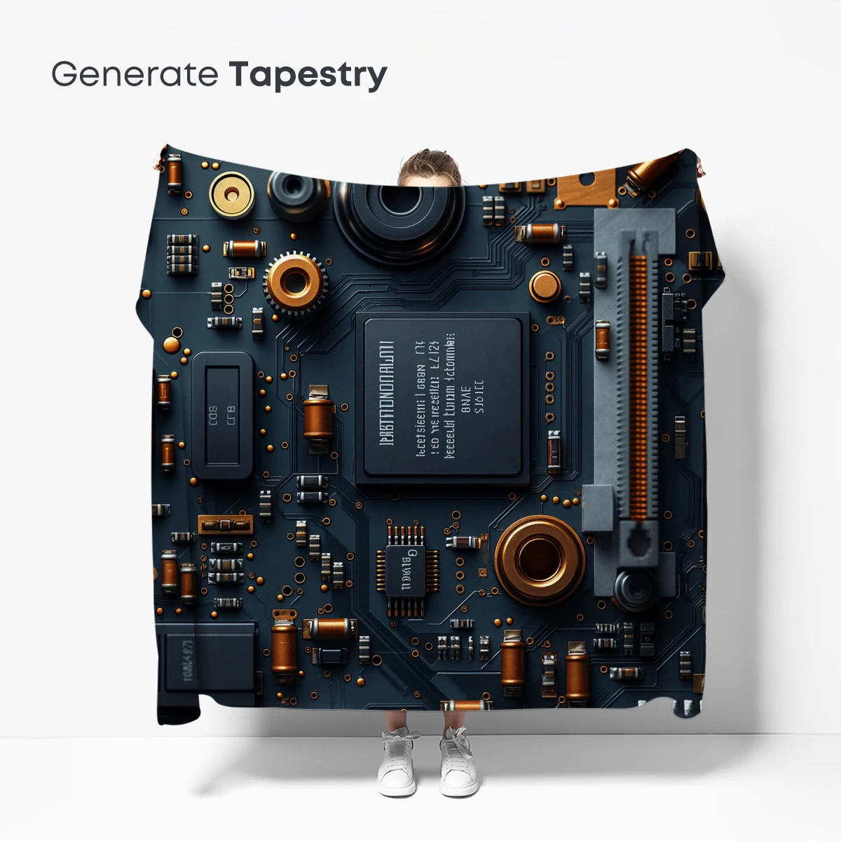 Circuit Symphony: Futuristic Tech Artistry - Image 5