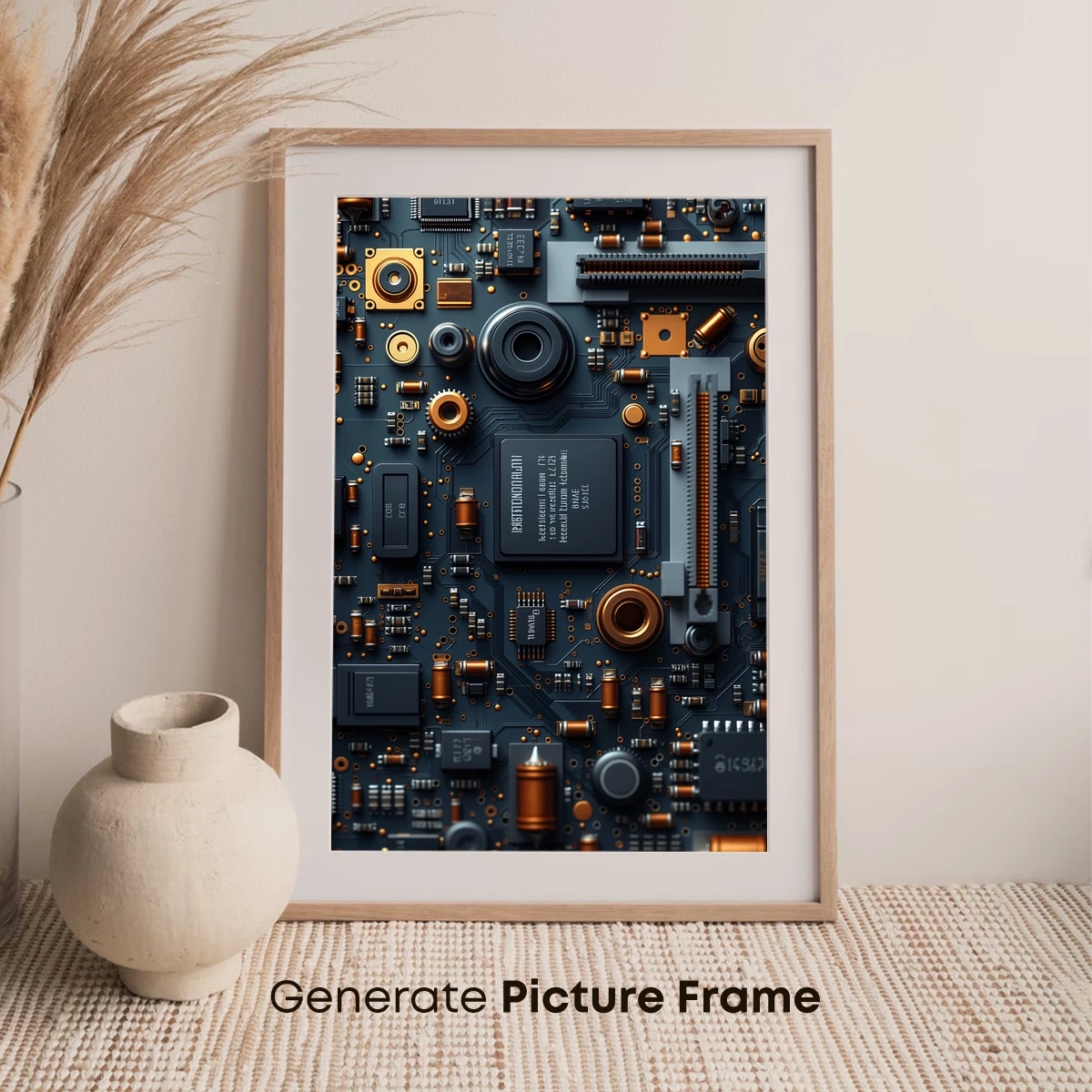 Circuit Symphony: Futuristic Tech Artistry - Image 7