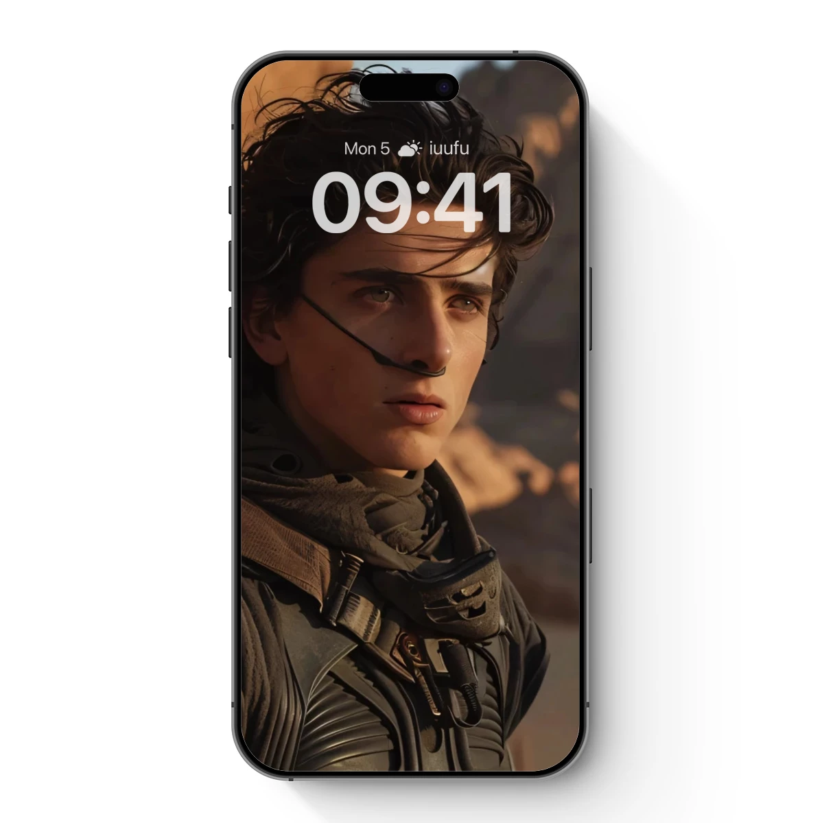 Desert Nomad: Futuristic Wanderer in Sandstone Realms