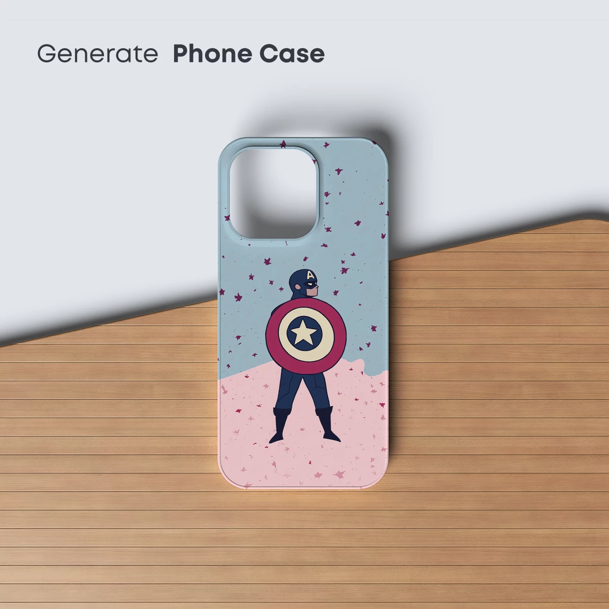 Captain's Dreamy Odyssey: Shield & Butterflies - Image 3