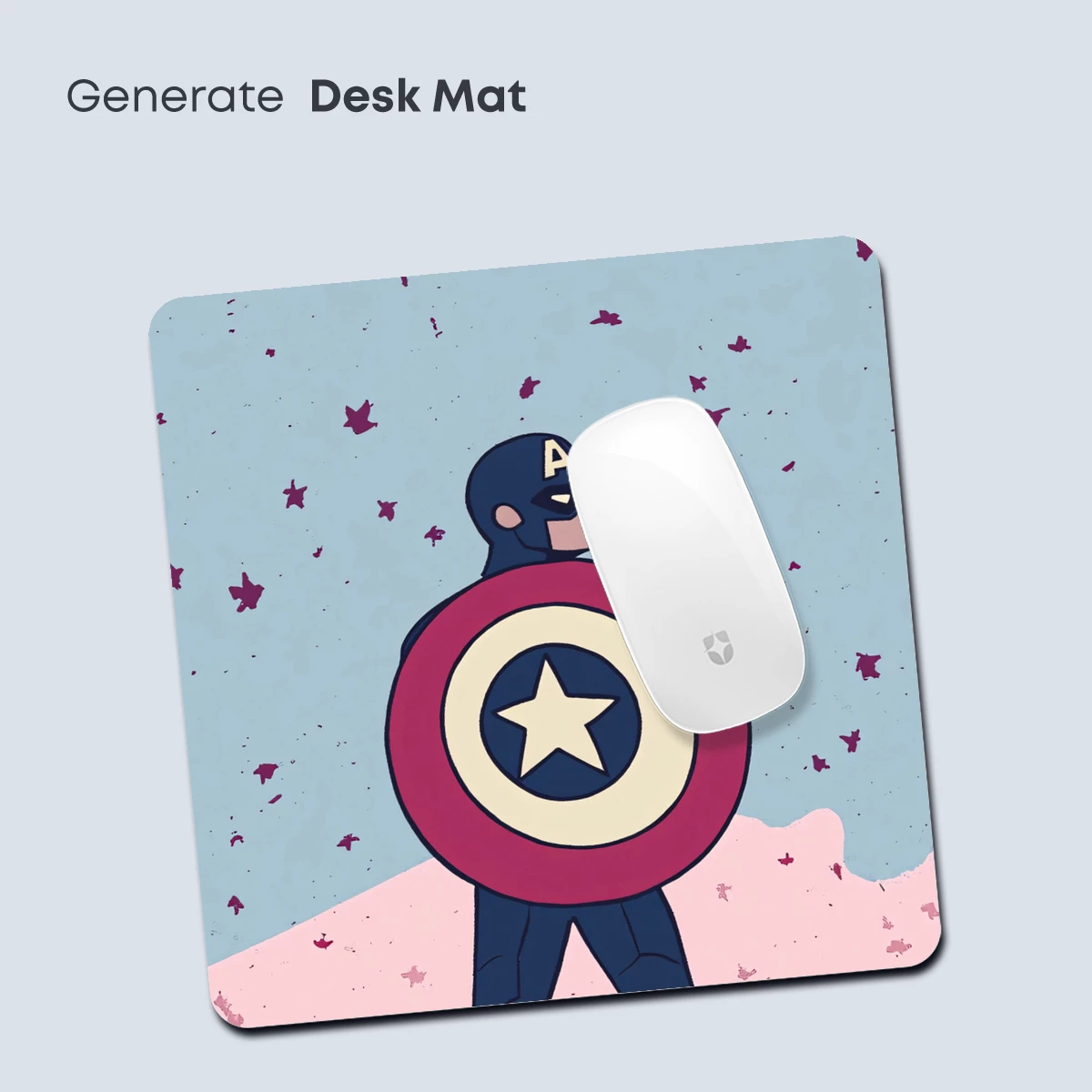 Captain's Dreamy Odyssey: Shield & Butterflies - Image 4