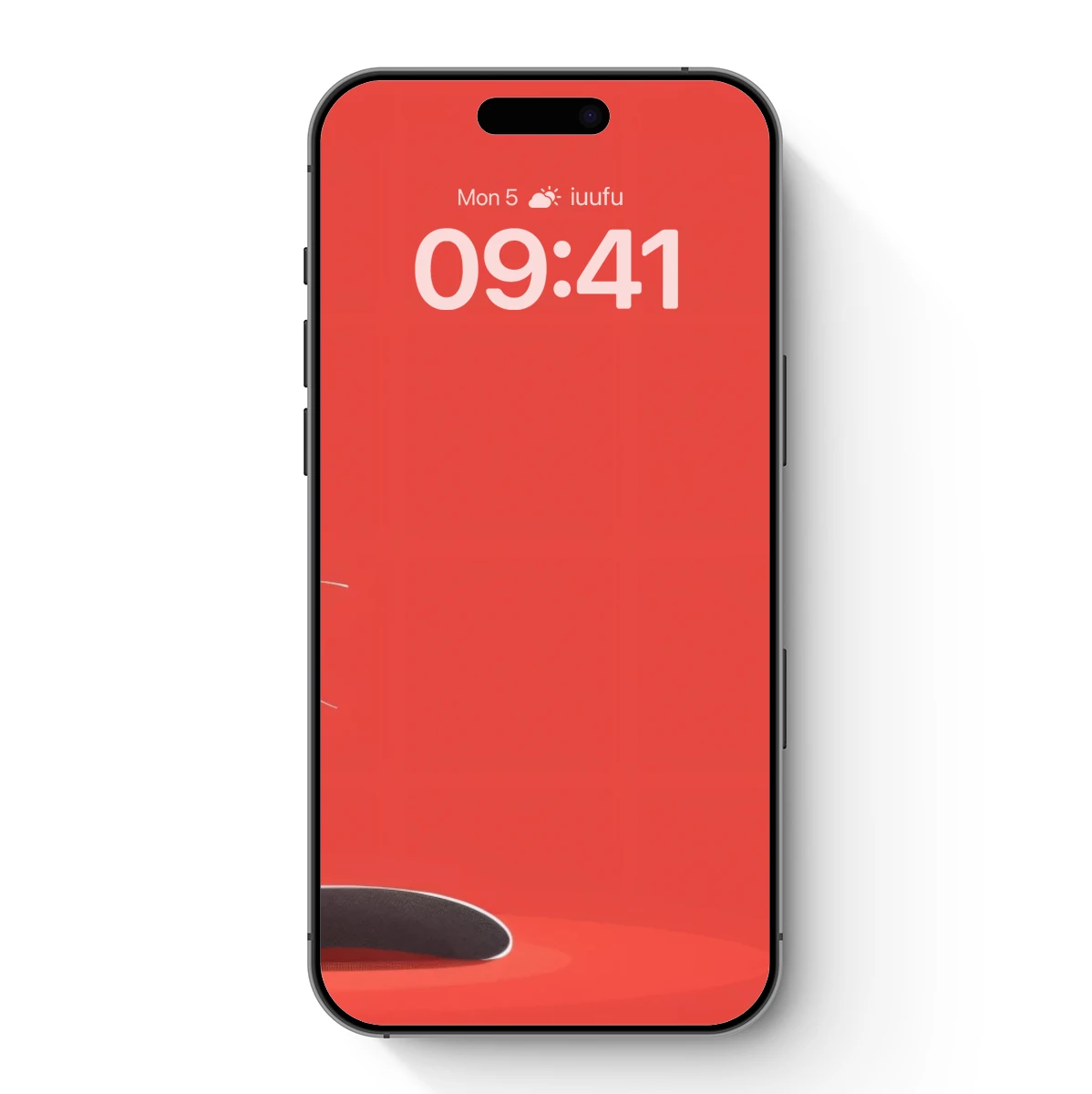 Chubby Cat Bliss: Kawaii Charm on Red