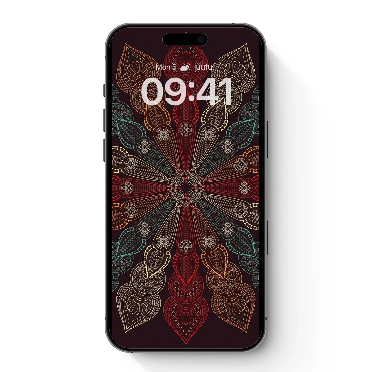 Mandala Symphony: Radiant Floral Harmony