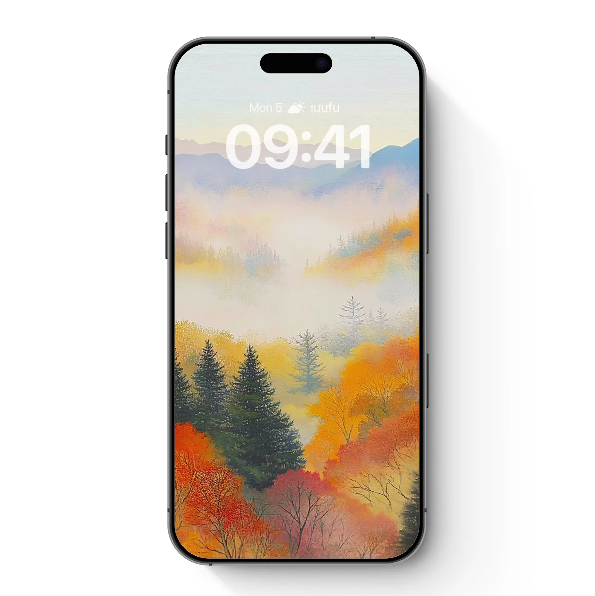 Autumn Mist: A Forest Symphony in Hues