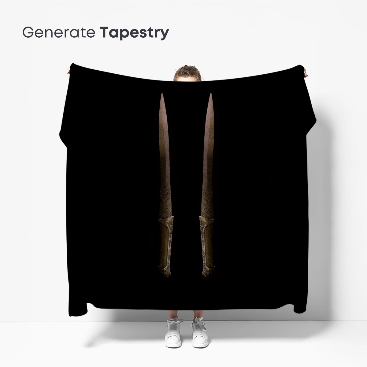 Eternal Blades: Gothic Symmetry in Darkness - Image 5