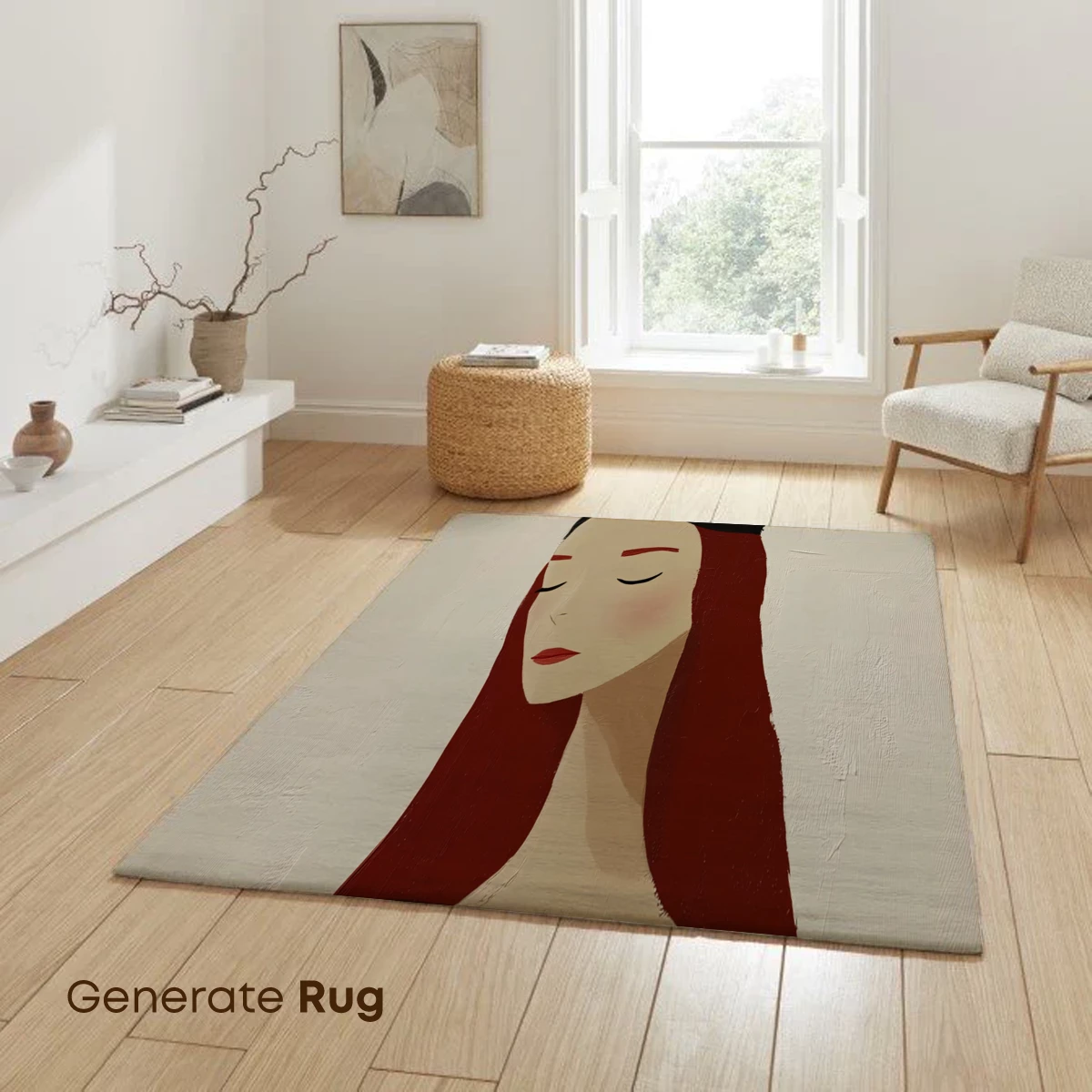 Ethereal Redhead in Midnight Veil - Image 6