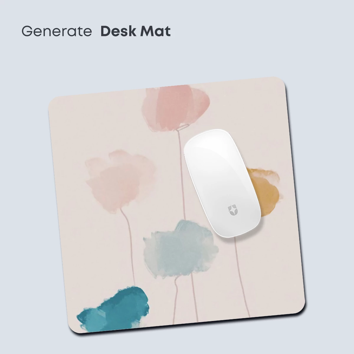 Abstract Floral Whispers: Pastel Blooms in Minimalist Elegance - Image 4