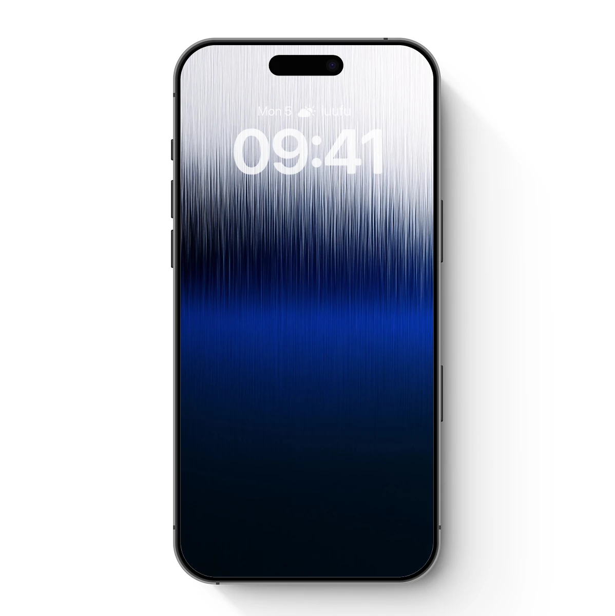 Gradient Serenity: Vertical Lines in Blue Harmony