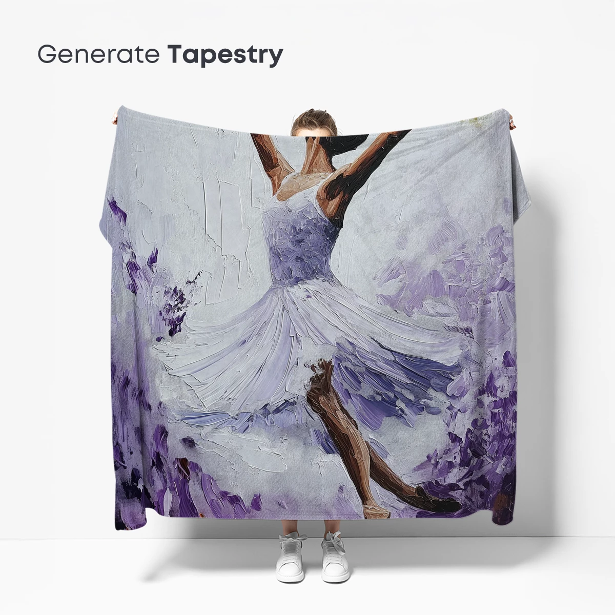 Ethereal Ballet in Lavender Fields - Image 5