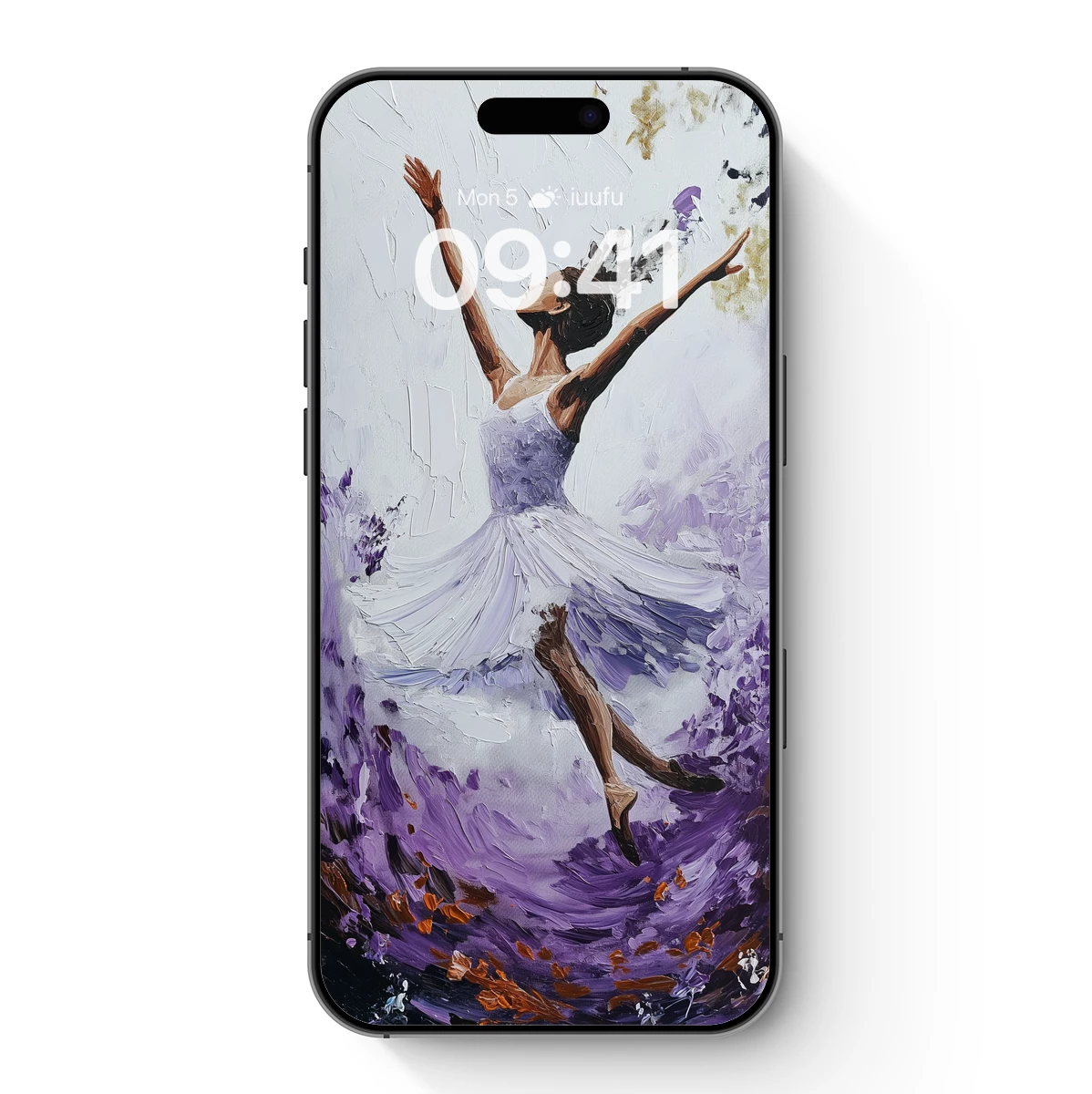 Ethereal Ballet in Lavender Fields