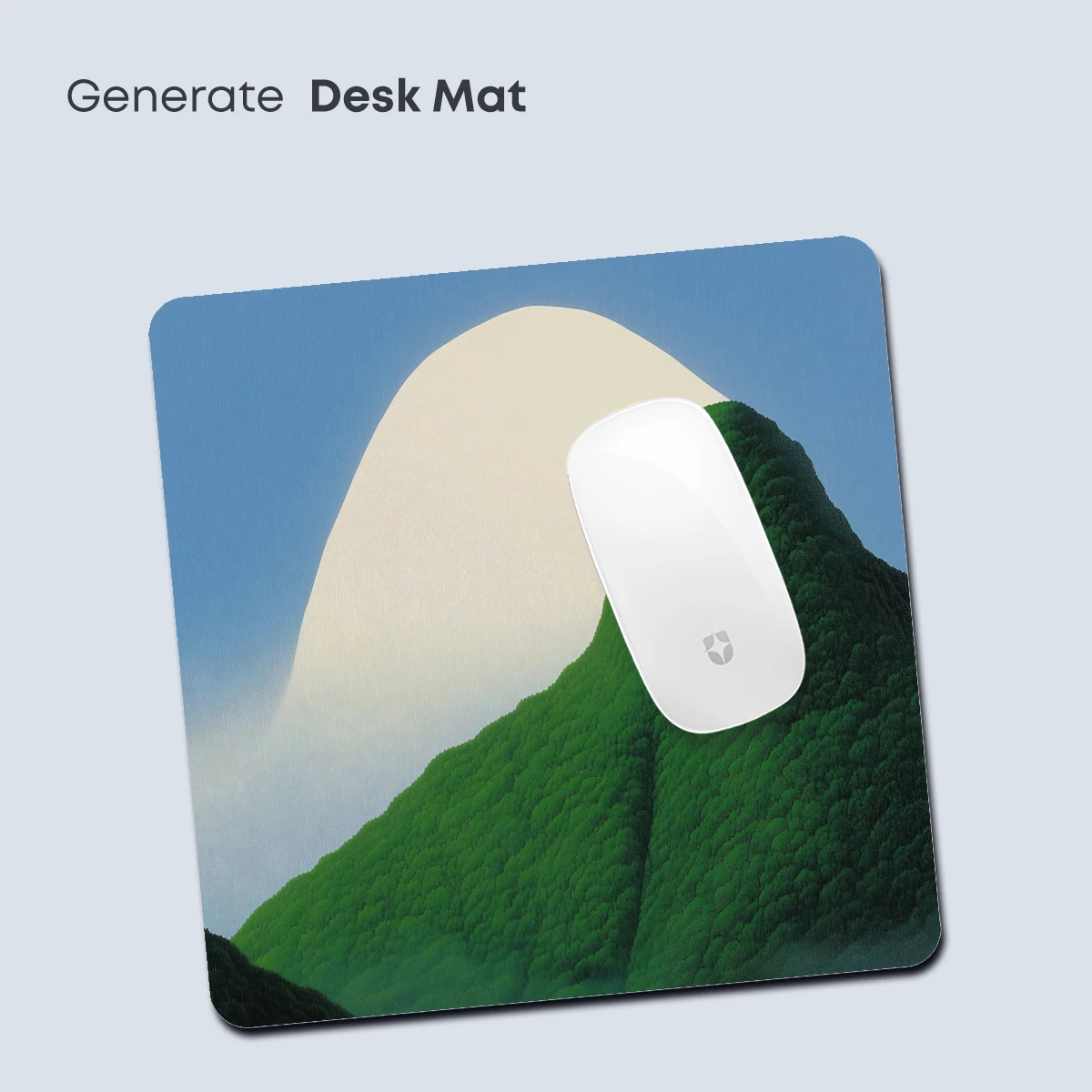 Eternal Green Peaks: A Modern Zen Landscape - Image 4