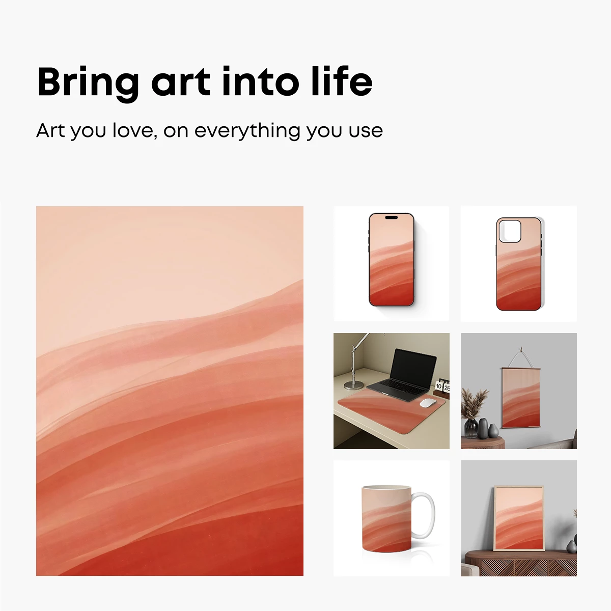 Coral Veil: Ethereal Layers of Softness - Image 2