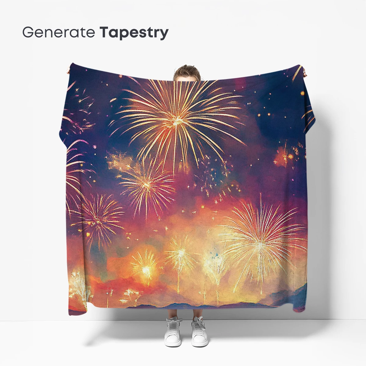 Festive Sky Symphony: Urban Fireworks Extravaganza - Image 5