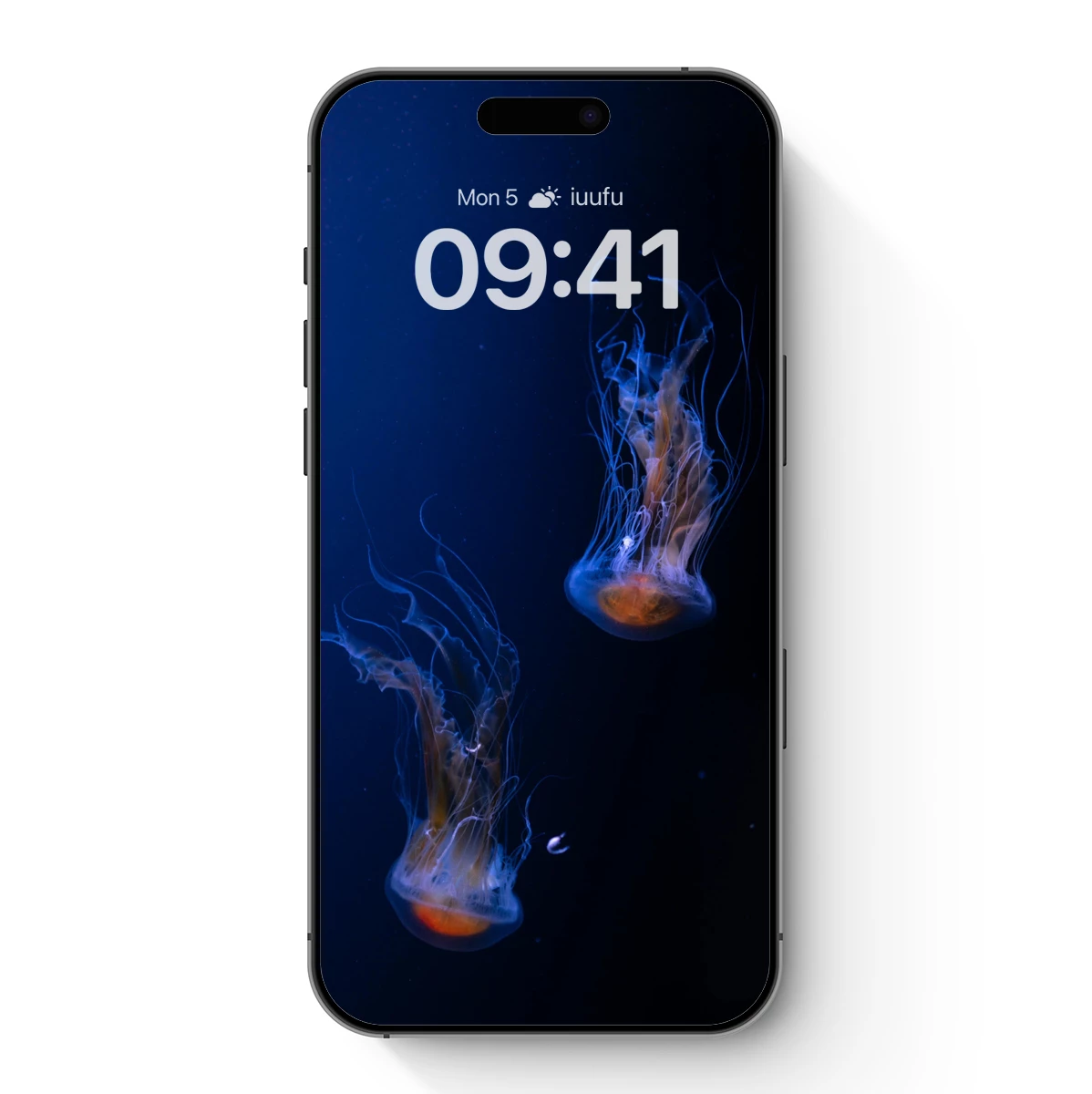 Ethereal Jellyfish Dance in Midnight Blue