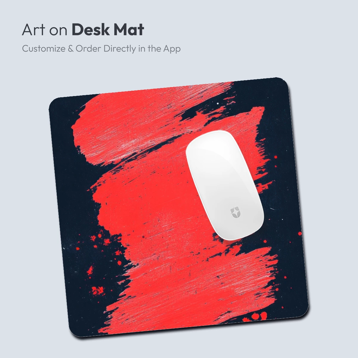 Bold Brushstrokes in Crimson: Abstract Artistry - Image 3