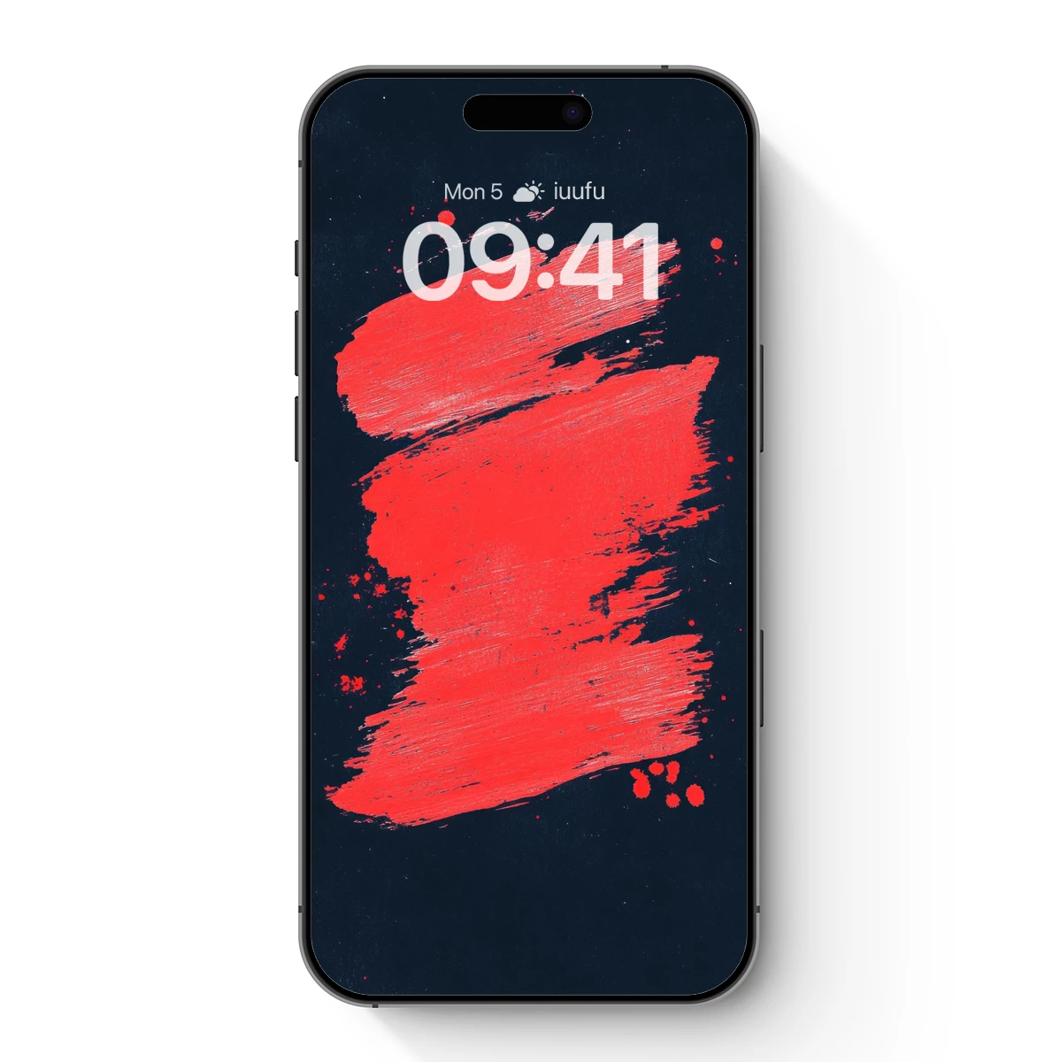 Bold Brushstrokes in Crimson: Abstract Artistry - Image 7