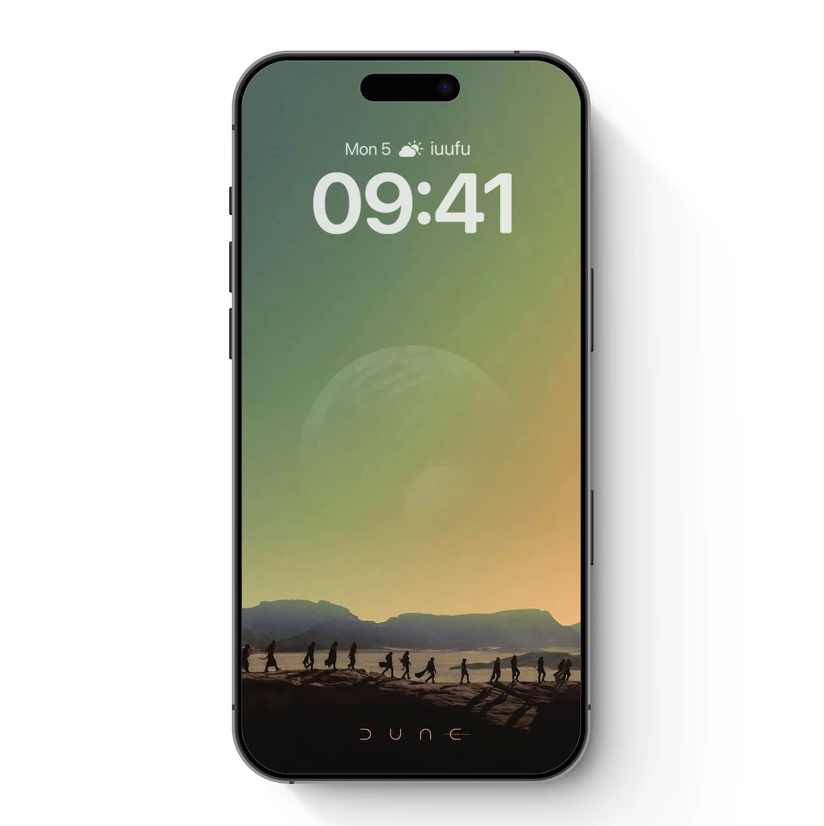 Dune Odyssey: Silhouettes Under a Giant Moon