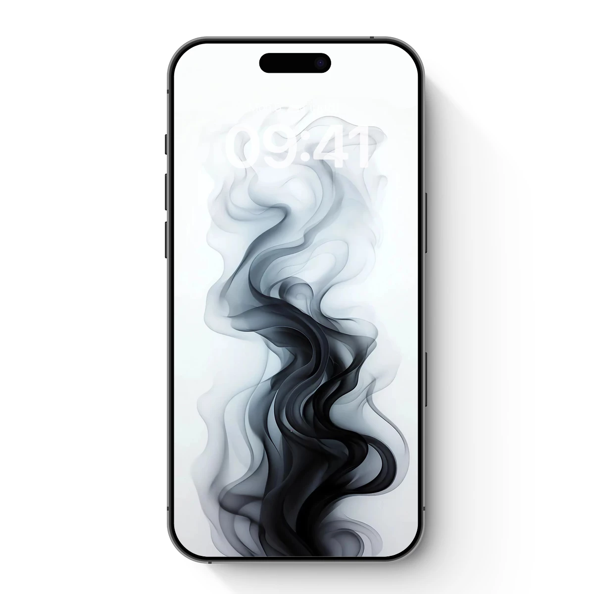 Ethereal Smoke Dance: Monochrome Fluidity