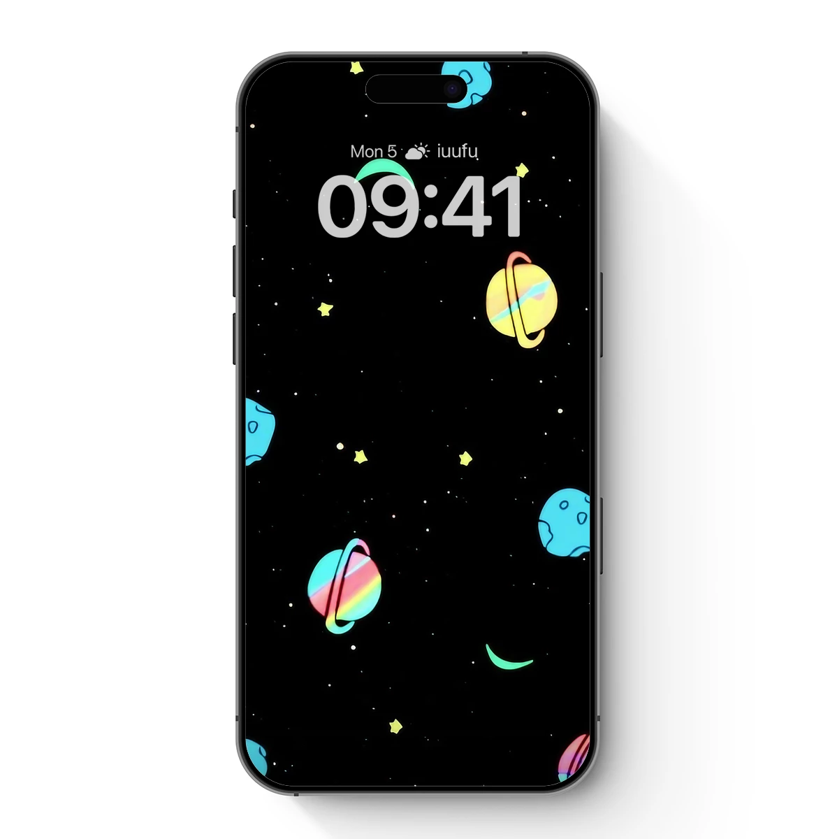 Cosmic Carnival: Neon Planets in Playful Orbit Cosmic Carnival: Neon Planets in Playful Orbit