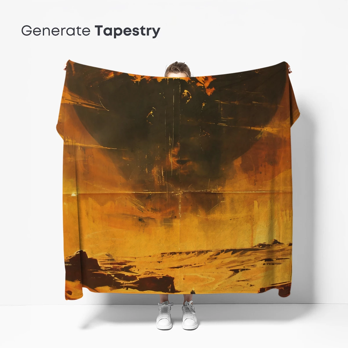 Desert Skull Odyssey: Surreal Sunset Journey - Image 5