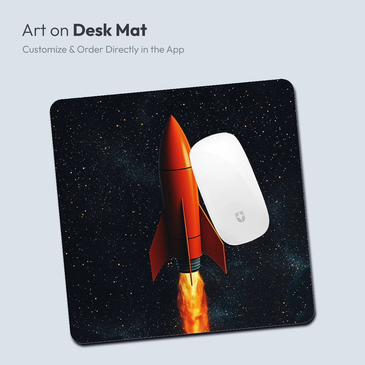 Blazing Rocket in Cosmic Night - Image 4