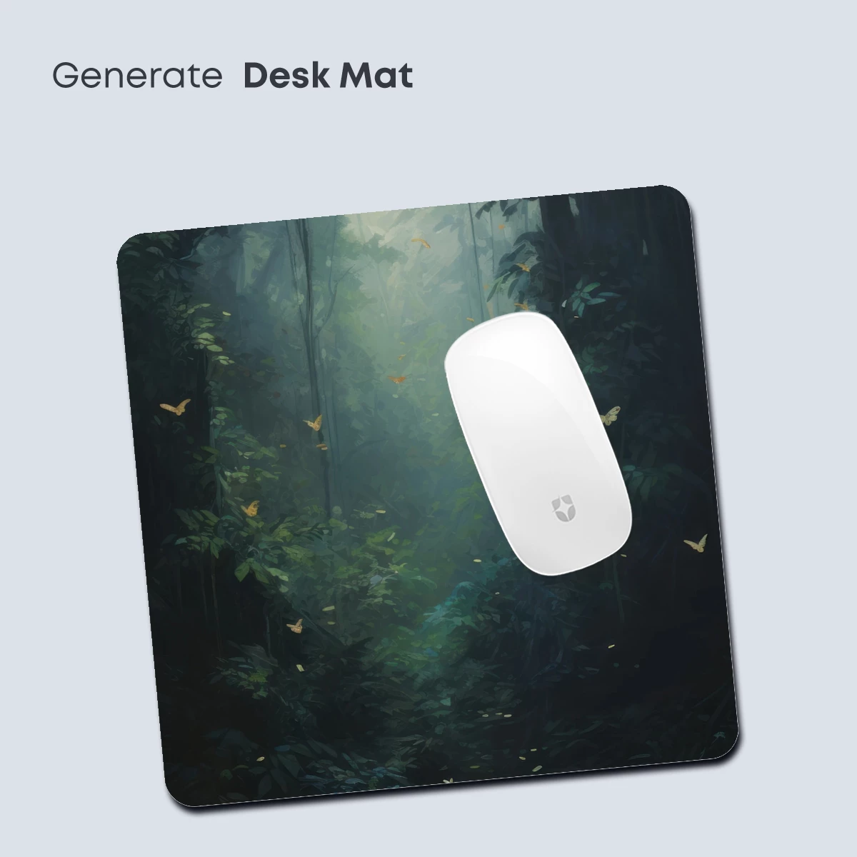 Enchanted Jungle Path: Mystical Butterflies in Dappled Light - Image 4