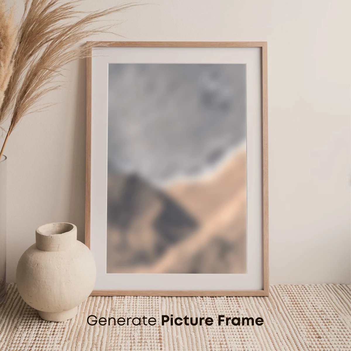 Desert Mirage: Blurred Sands and Sky - Image 7