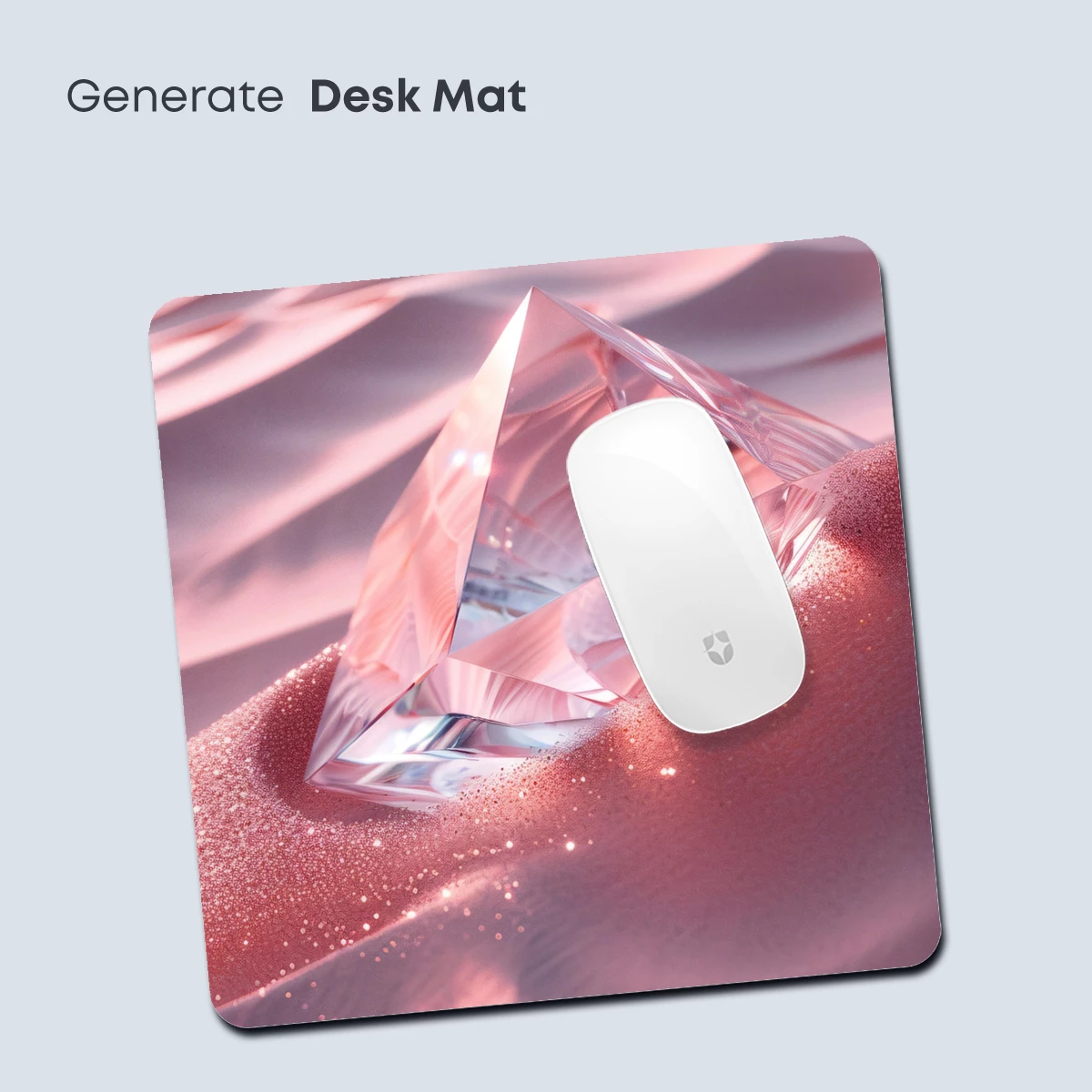 Crystal Pyramid in Pink Sands - Image 4