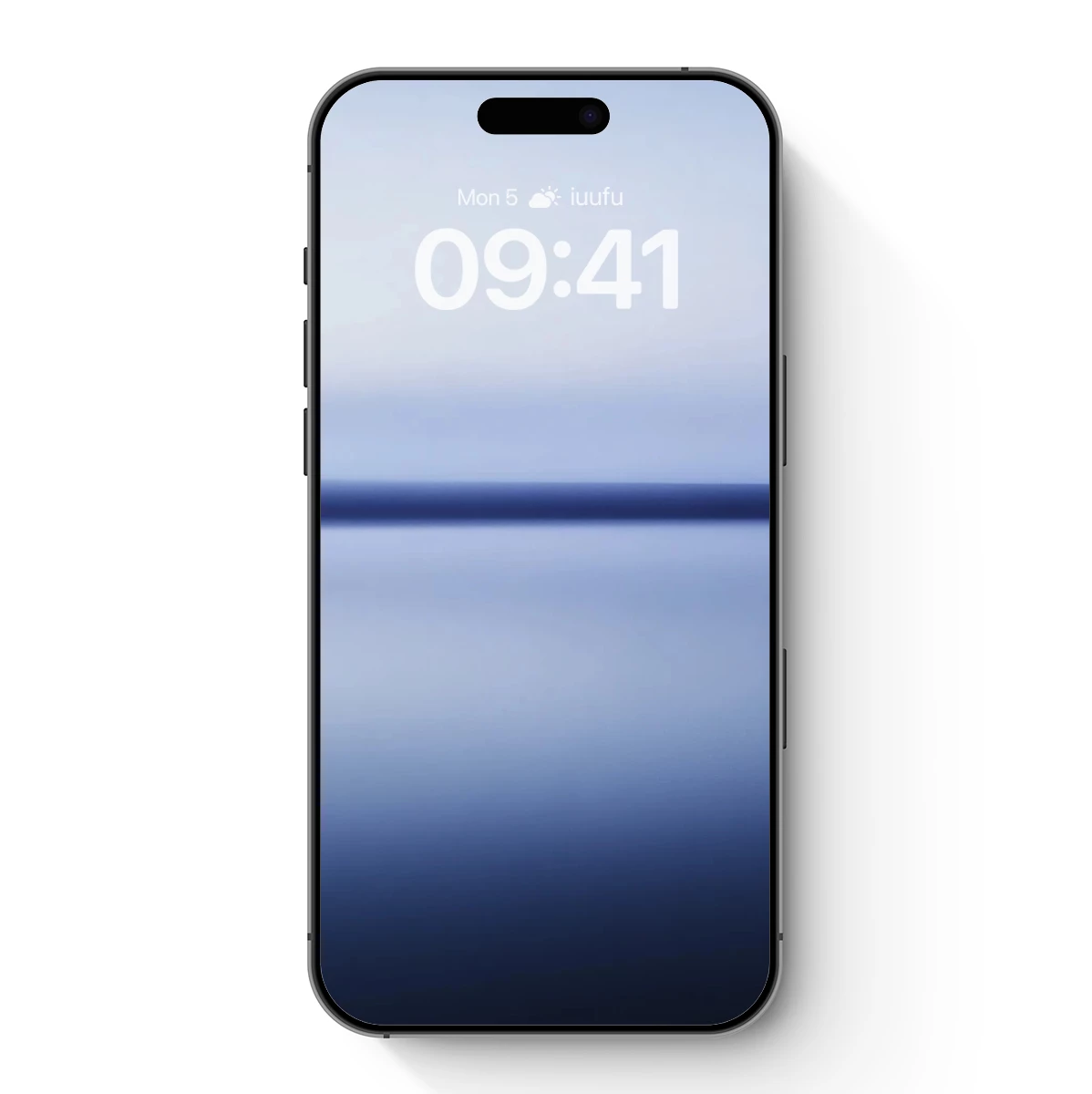 Eternal Horizon: A Serene Blue Gradient