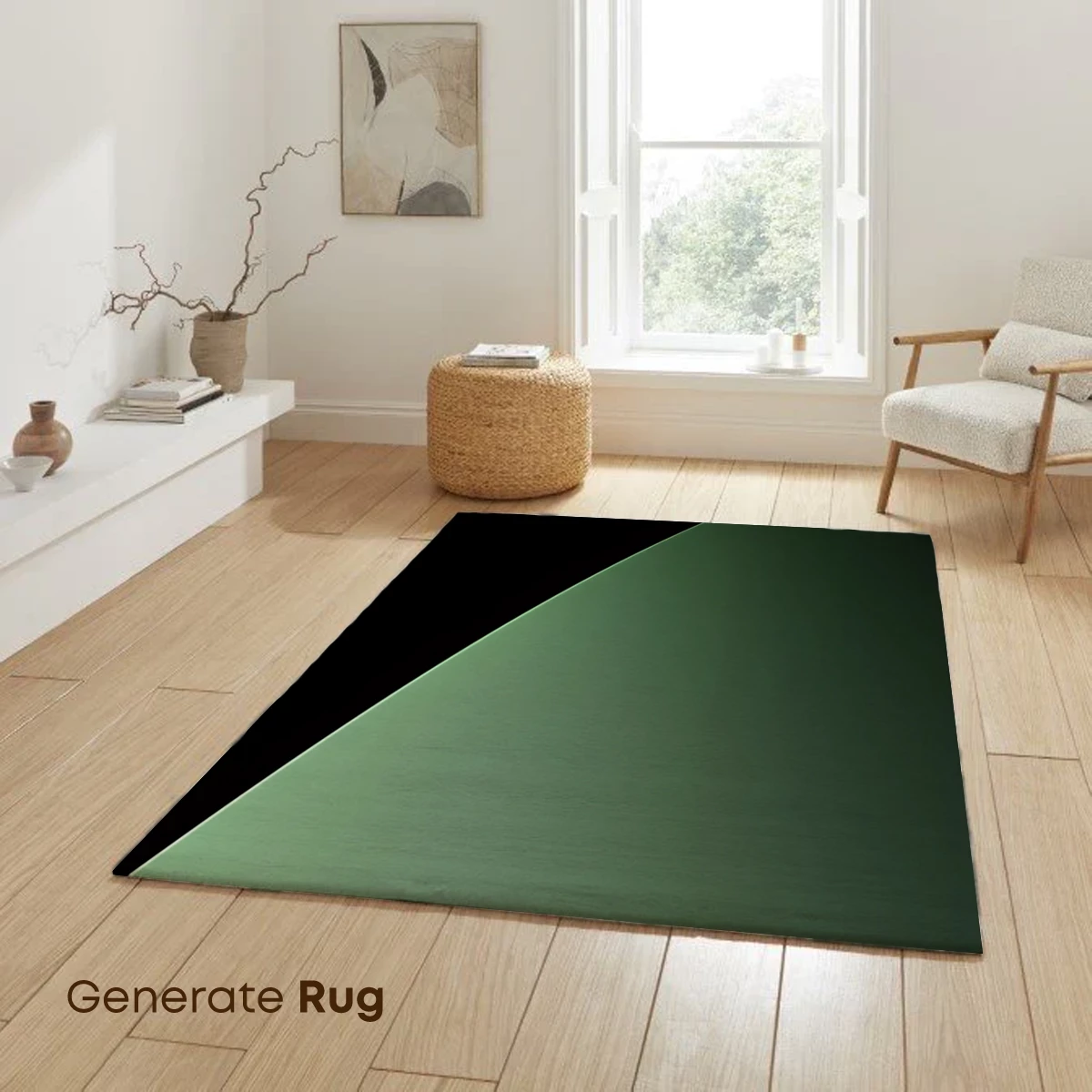 Eclipse of Serenity: Green Sphere in Darkness - Image 6