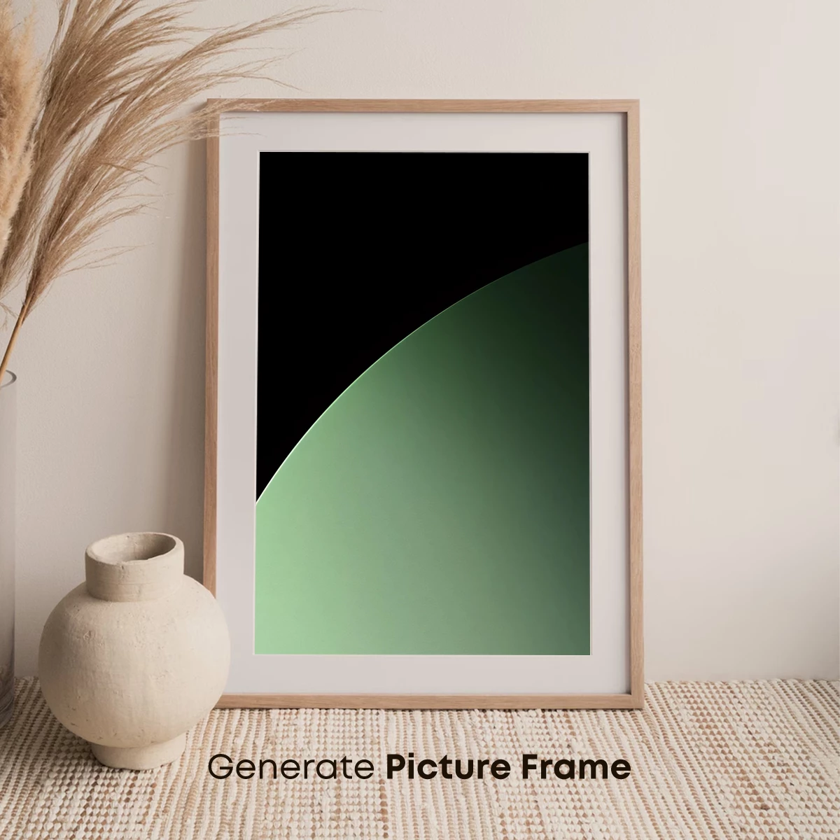 Eclipse of Serenity: Green Sphere in Darkness - Image 7