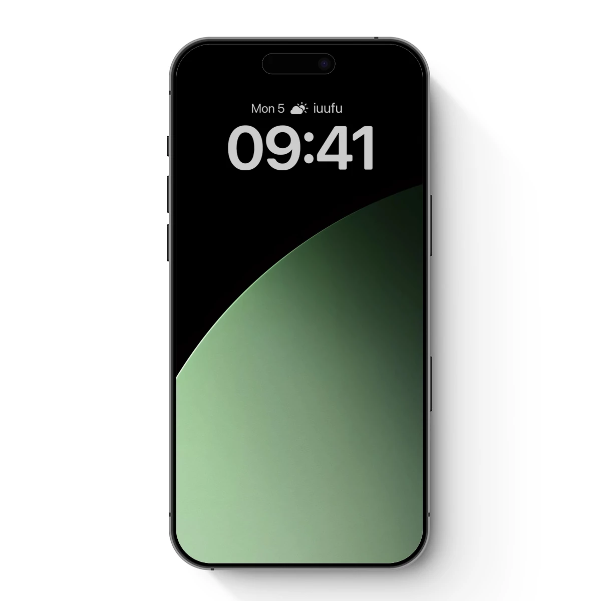 Eclipse of Serenity: Green Sphere in Darkness