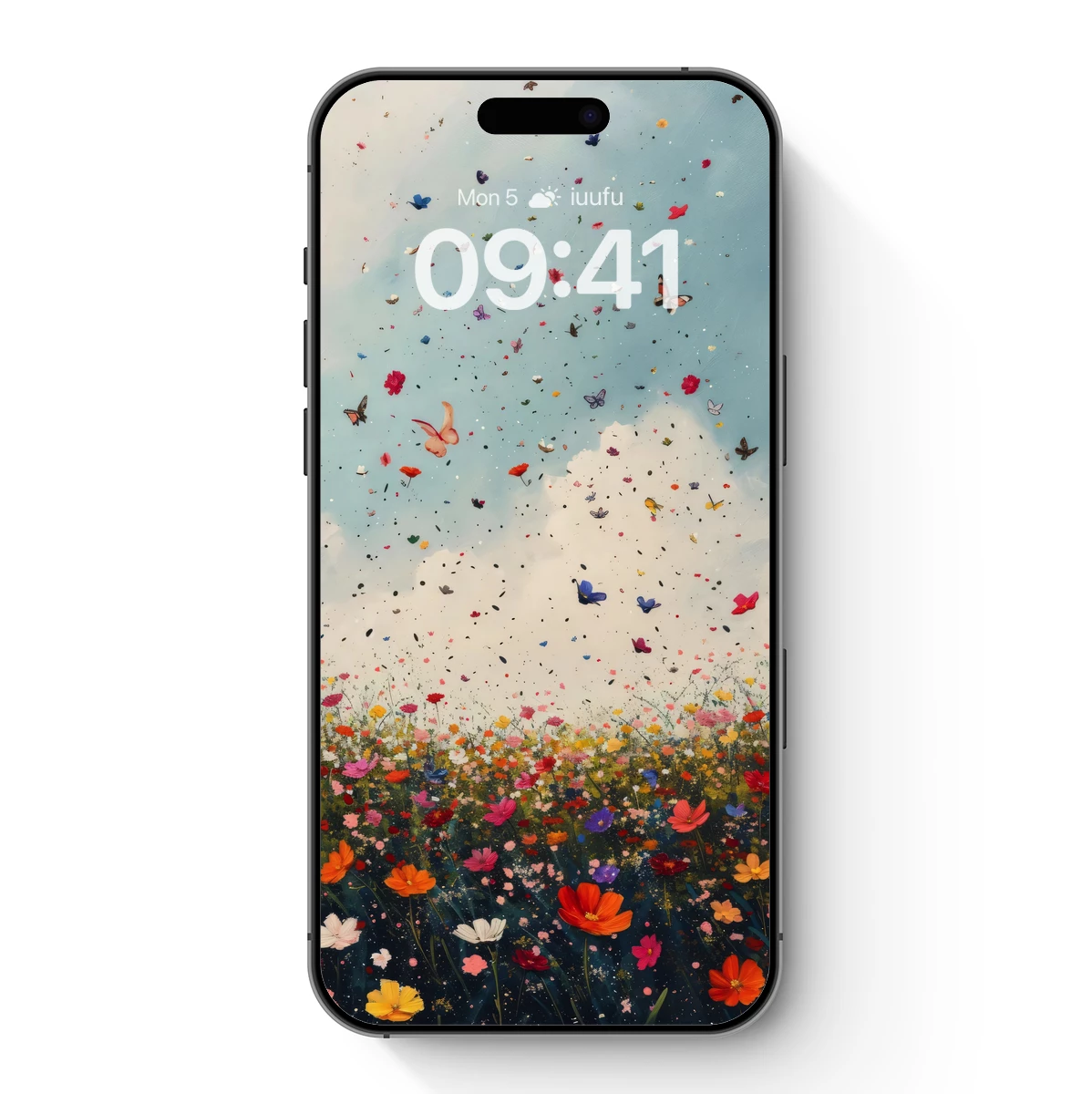 Butterfly Symphony in Bloom